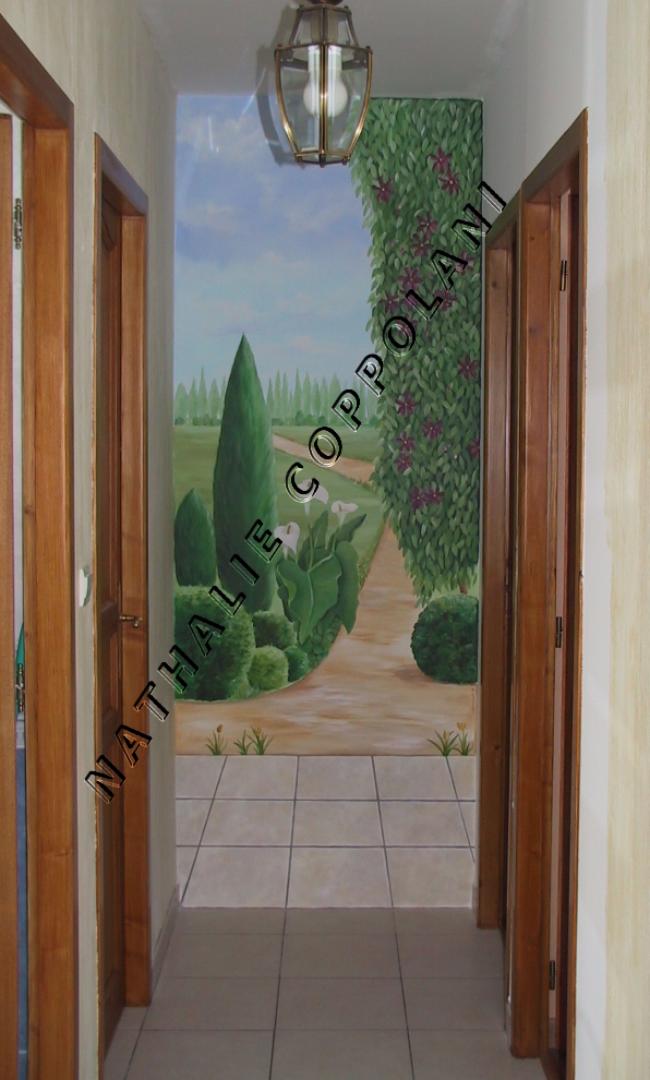 Trompe l’oeil - Nathalie Coppolani Artiste peintre La Rochelle