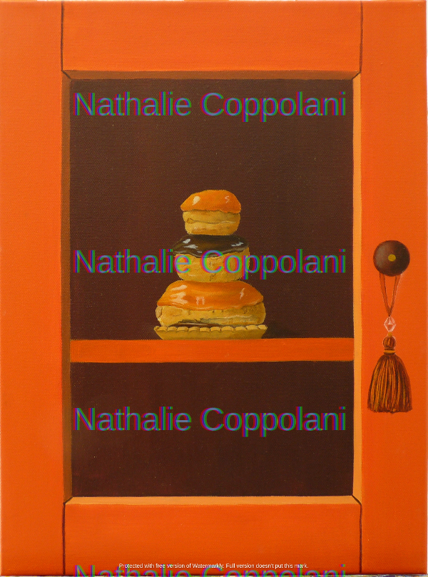 Tableau Gourmandise d'automne - Nathalie Coppolani Artiste peintre à La Rochelle