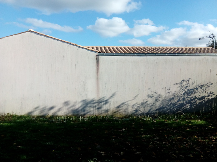 Trompe l'oeil paysage Echillais, avant - Nathalie Coppolani Artiste peintre à La Rochelle