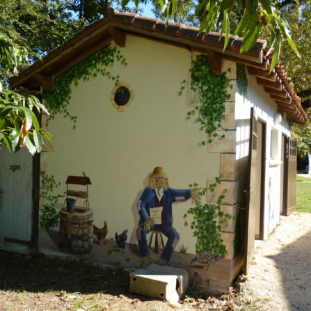 Trompe l'oeil Champniers - Nathalie Coppolani Artiste peintre La Rochelle