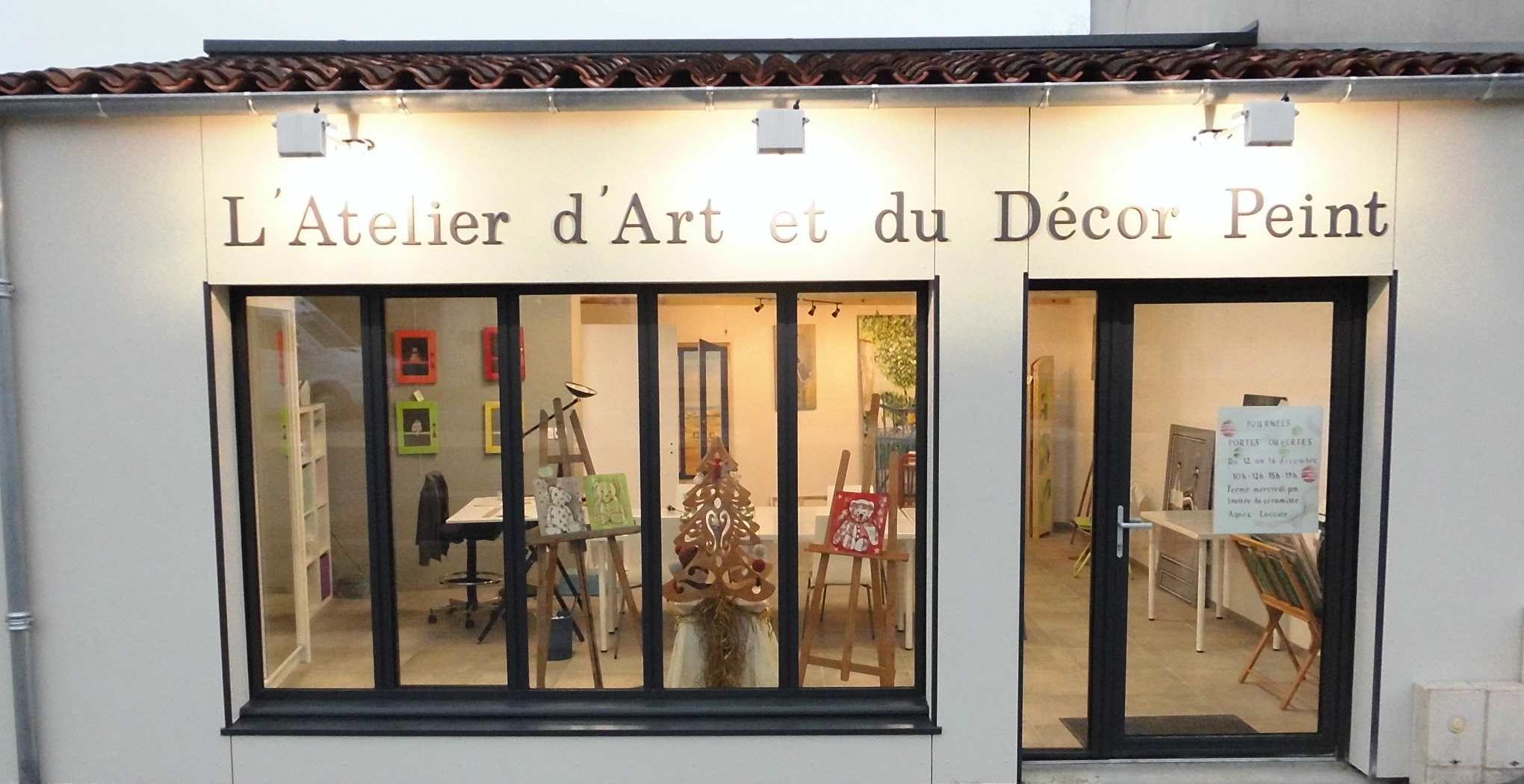 Cours d'arts plastique La Rochelle - Atelier à La Jarne - Nathalie Coppolani Artiste peintre La Rochelle